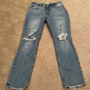 A&F skinny high rise jean